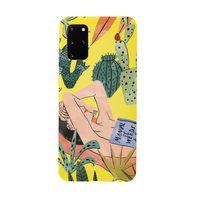 Samsung S20 Plus Manual Of Weeds Premium Silikonlu Telefon Kılıfı