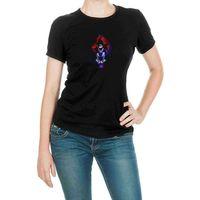 Anime Naruto Kakashi Baskılı Siyah Kadın Tshirt