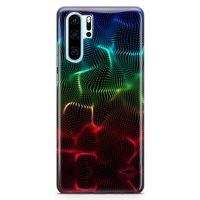 Huawei P30 Pro Kılıf Drape Arka Kapak Koruma Desenli Full Koruyucu