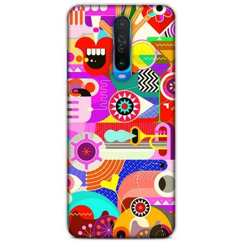 Lopard Xiaomi Redmi K30 5G Uyumlu Kılıf Soyut Sanat (19) Baskılı Kılıfları