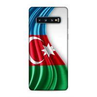 Samsung Galaxy S10 Uyumlu Kılıf Azarbaijan (21) Koruyucu Kapak Bayrak