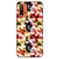 Lopard Xiaomi Redmi Note 9 4g Uyumlu Kılıf Geometrix (16) Kalın Kılıf