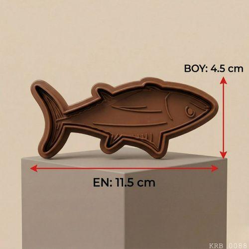 3Lü Balık Figürlü Hamur Şekillendirici Kurabiye Kalıbı Oyun Hamuru Kalıbı 11 5 cm