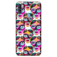 Lopard Samsung Galaxy A11 Uyumlu Kılıf Sürreal Yüzler ♀ (4) Koruma Kılıfı Desenli