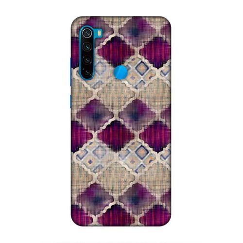 Xiaomi Redmi Note 8 Uyumlu Kılıf Utopia (7) Telefon Kılıfı Bordo Mavi