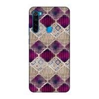 Xiaomi Redmi Note 8 Uyumlu Kılıf Utopia (7) Telefon Kılıfı Bordo Mavi