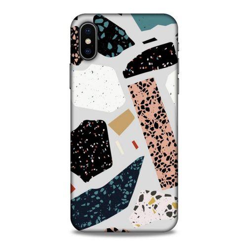 Apple iPhone XS Kılıf Baskılı Özel Seri Taşlı (27) Tasarımlı Kılıf