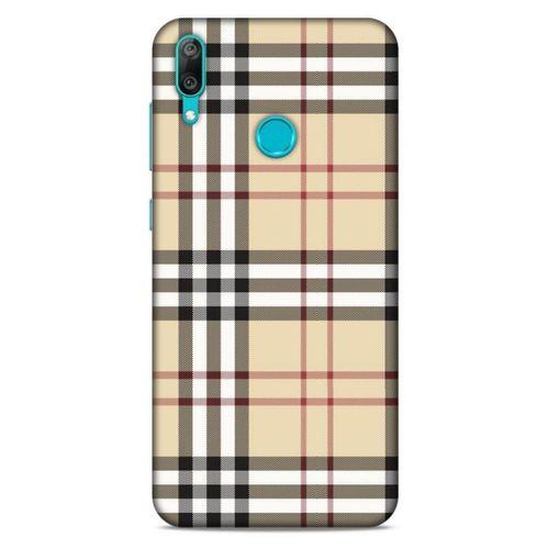 Gömlek (19) Desenli Silikon Kapak Telefon Kabı Huawei Y7 Prime 2019 Kılıf