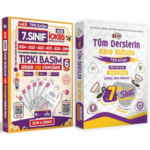 7 Sınıf İOKBS PAKET 6lı Tıpkı Basım/Tüm Dersler Tek Kitap Çözümlü Çıkmış Soru Bankası 2li Set