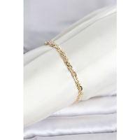 CM 14K Gold Renk Zincir Model Kadın Bileklik