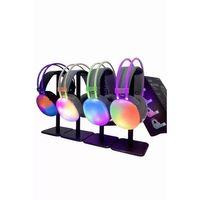 Rgb Işıklı Yüksek Ses Kaliteli Kablosuz Kulak Üstü Bluetooth Kulaklık