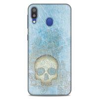 Lopard Samsung Galaxy M20 Uyumlu Kılıf Tattoo's (18) Telefon Kılıfları Mavi