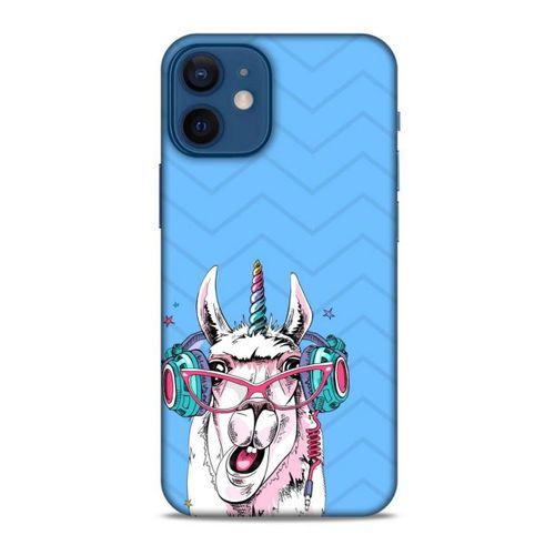 Animax Dj Lama Apple iPhone 12 Mini Kılıf Desenli Silikon