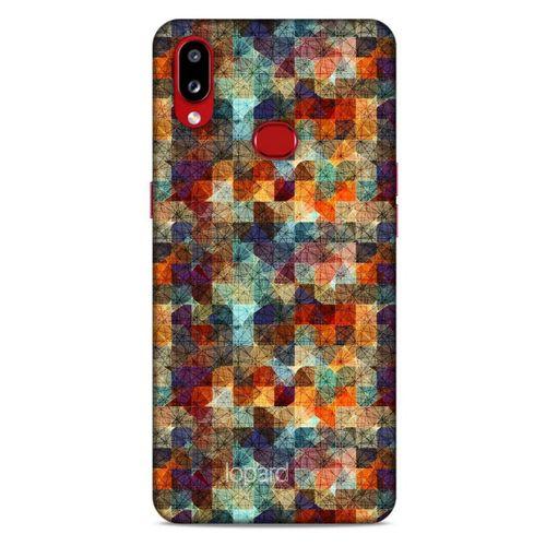 Samsung Galaxy A10s Kılıf Pastel Renkler (4) Koruma Kılıfı Yeşil Kırmızı