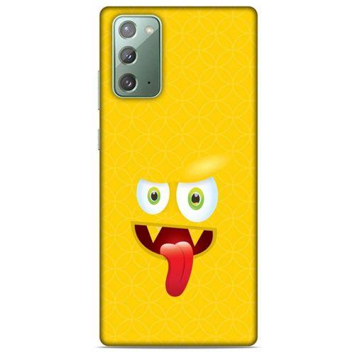 Emojix (6) Samsung Galaxy Note 20 Kılıf Silikon Kapak Desenli