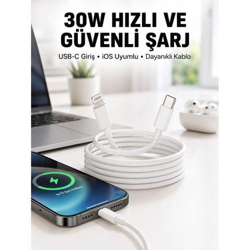 İos Uyumlu 8 X Xs Xr 11 12 13 14 pro Max Mini Plus Şarj Kablosu Yeni Nesil