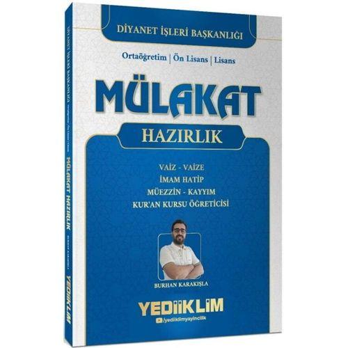 Diyanet İşleri Mülakat Hazırlık Kitabı Yediiklim Yayınları