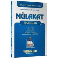 Diyanet İşleri Mülakat Hazırlık Kitabı Yediiklim Yayınları