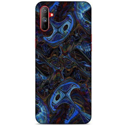 Realme C3 Uyumlu Kılıf Mavi Delisi (6) Silikon Kılıf Taş