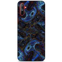 Realme C3 Uyumlu Kılıf Mavi Delisi (6) Silikon Kılıf Taş