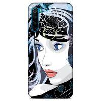 Lopard Xiaomi Redmi Note 8T Uyumlu Kılıf Sürreal Yüzler ♀ (22) Tam Koruma Kılıfı Desenli