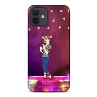 Apple iPhone 12 Kılıf FunnyMaX (49) Ultra Silikon Kılıf Kırmızı