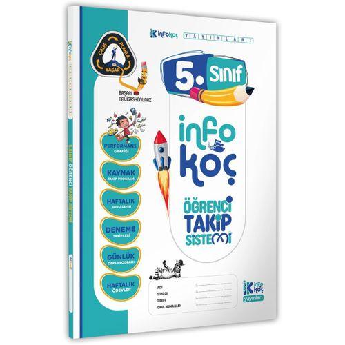 2026 5 Sınıf İnfoKoç Yayınları Öğrenci Takip Sistemi (40 Haftalık, Detaylı, Konu Soru Video Takip)