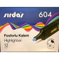 Sırdaş Fosforlu Kalem 12'li Paket Mavi 604