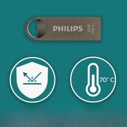 PHILIPS FM32FD165B, 32GB, USB 3.1, Moon, Uzay Grisi, Flash Disk