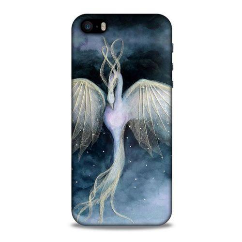 Y.Liva-2020 (Anka Kuşu) Apple Iphone 5S Kılıf Silikon Kapak Desenli