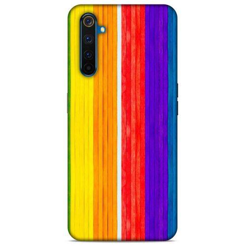 Lopard Oppo Realme 6 Pro Uyumlu Kılıf Wood'X (29) Arka Koruma Kılıfı Baskılı