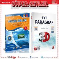 3D Yayınları TYT Paragraf ve Apotemi Problemler Soru Bankası Seti 2 Kitap