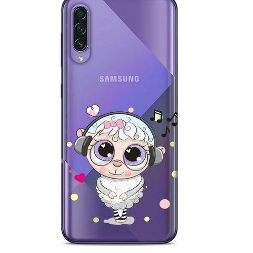Zoologix (72) Samsung Galaxy A50s Şeffaf Kılıf Silikon Desenli