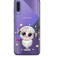 Zoologix (72) Samsung Galaxy A50s Şeffaf Kılıf Silikon Desenli