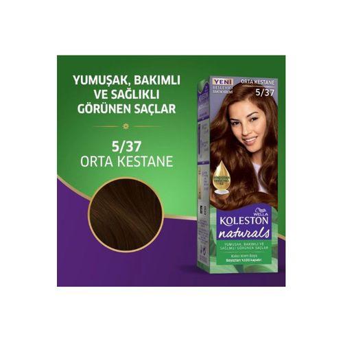 Naturals Saç Boyası Orta Kestane 5/37 2x Paket