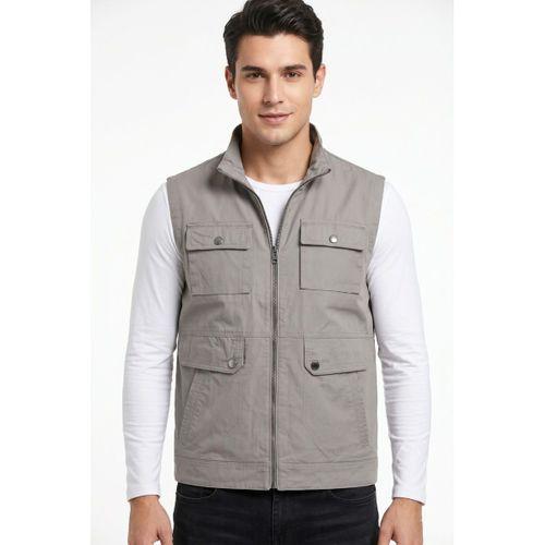 Erkek Kanvas Spor Avcı Yelek BGL-ST05340