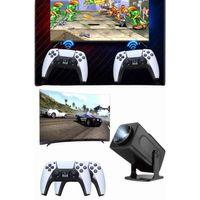 Retro Video Oyunu Konsolu Android Tv El Oyun Konsolu Wıfı Taşınabilir Projeksiyon Cihazı