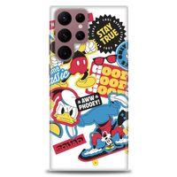 Samsung Galaxy S22 Ultra Kılıf HD Baskılı Kılıf - Stay True + Tam Ekran Koruyucu