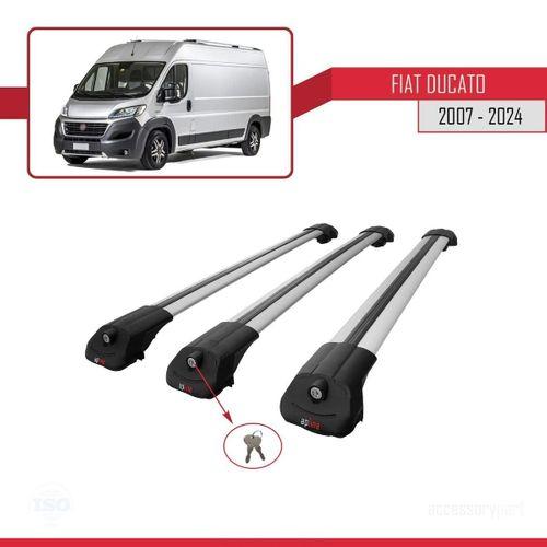 Fiat Ducato 2007 ve Sonrası ile uyumlu ACE-1 Ara Atkı Tavan Barı GRİ 3 ADET BAR
