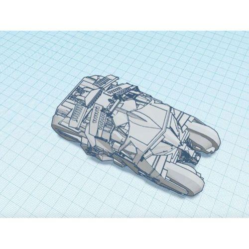 Blade Runner Kitbash Batman Tumbler Spinner (Bu ürün Sadece Plastik parçadır - Almadan Önce Soru Sorabilirsiniz)