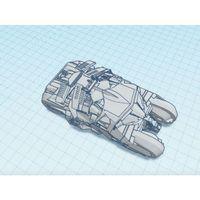 Blade Runner Kitbash Batman Tumbler Spinner (Bu ürün Sadece Plastik parçadır - Almadan Önce Soru Sorabilirsiniz)