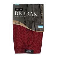 Erkek Likralı Beli İnce Lastikli Modal 6 Lı Boxer Berrak-4497