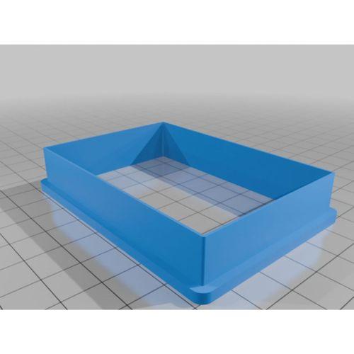 Dikdörtgen Kurabiye Kalıbı (Bu ürün Sadece Plastik parçadır - Almadan Önce Soru Sorabilirsiniz)