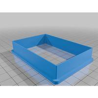 Dikdörtgen Kurabiye Kalıbı (Bu ürün Sadece Plastik parçadır - Almadan Önce Soru Sorabilirsiniz)