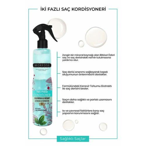 Çift Fazlı Kinoa & Kenevir Kondisyoner Fön Suyu 400 ML - mrfs
