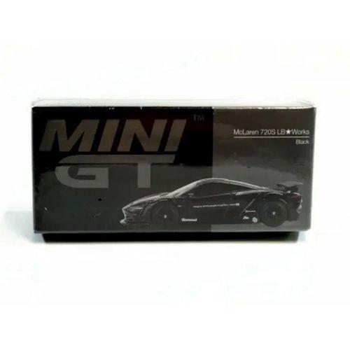 Nessiworld Mini GT 1/64 McLaren 720S LB Works Black