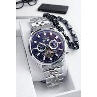 Reward Otomatik İç Fonksiyonlar Aktif 50 Mt Suya Dayanıklı Çelik Kordn Erkek Kol Saati VS.BLKT.0868