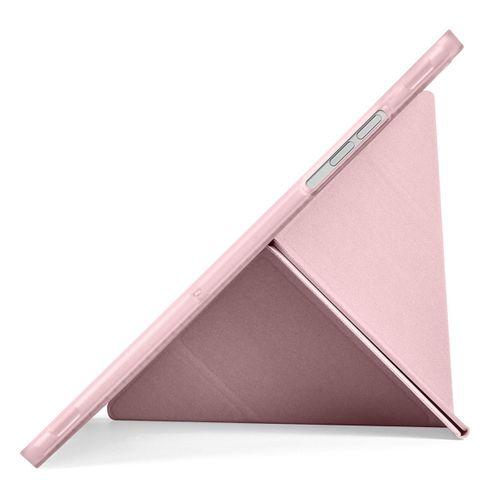 Galaxy Tab A11 Plus Kılıf Zore Tri Folding Kalem Bölmeli Standlı Kılıf