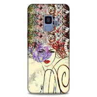 Lopard Samsung Galaxy S9 Uyumlu Kılıf Sürreal Yüzler ♀ (19) Kılıfları Baskılı