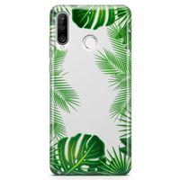 Huawei P30 Lite 2020 Kılıf Yağmur Ormanları Arka Kapak Koruma Desenli Full Koruyucu